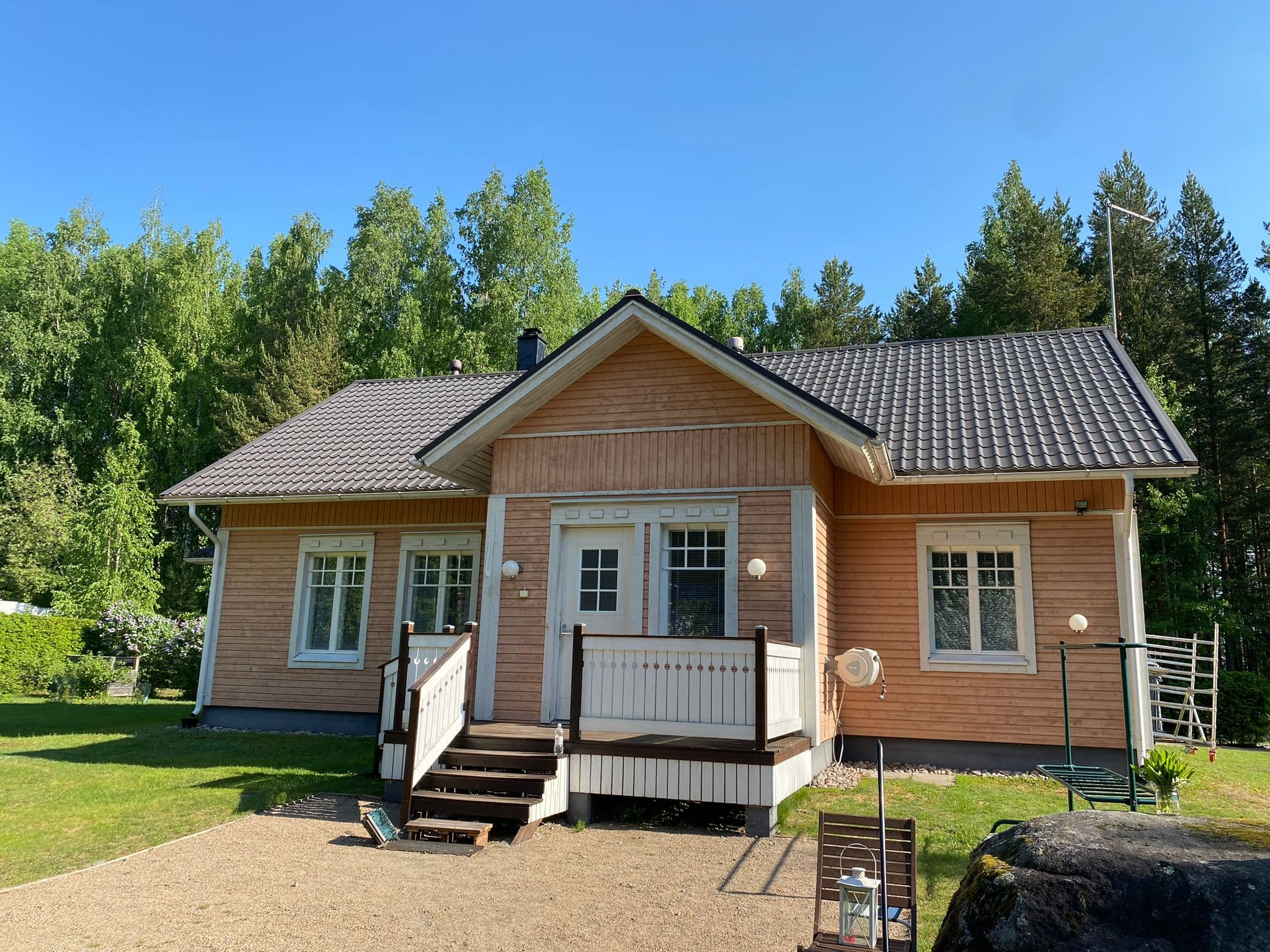 Omakotitalon ulkomaalaus